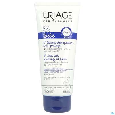Uriage Baby Oleo-balsam Beruhigend Gegen Juckreiz 200ml, A-Nr.: 5617573 - 02