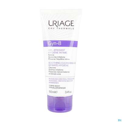 Uriage Gyn-8 Beruhigendes Waschgel Seifenfrei 100ml, A-Nr.: 5618288 - 02
