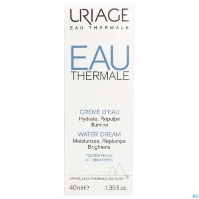 Sie sehen eine Packung Uriage Hydro-aktiv Creme 40ml, Produktbild: 01 Uriage Hydro-aktiv Creme 40ml, A-Nr.: 5618331 - 01