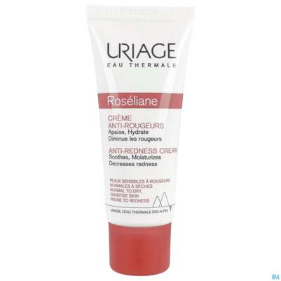 Sie sehen eine Packung Uriage Roseliane Creme Gegen Roetungen 40ml, Produktbild: 04 Uriage Roseliane Creme Gegen Roetungen 40ml, A-Nr.: 5618644 - 04