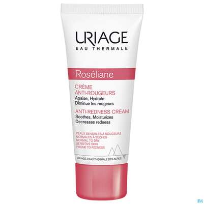 Sie sehen eine Packung Uriage Roseliane Creme Gegen Roetungen 40ml, Produktbild: 05 Uriage Roseliane Creme Gegen Roetungen 40ml, A-Nr.: 5618644 - 05