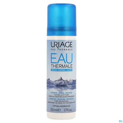 Sie sehen eine Packung Uriage Thermalwasser 50ml, Produktbild: 02 Uriage Thermalwasser 50ml, A-Nr.: 5618733 - 02