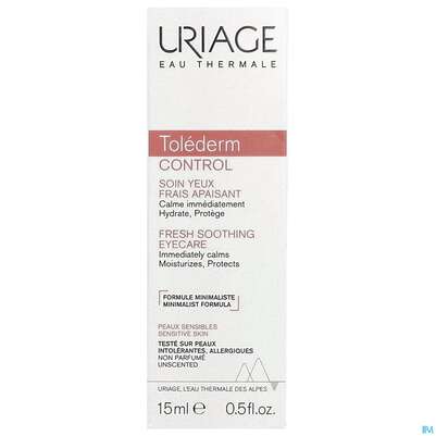 Uriage Tolederm Beruhigende Augenpflege 15ml, A-Nr.: 5618727 - 01