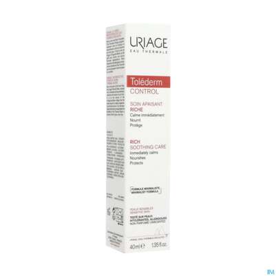 Uriage Tolederm Reichhaltige Beruhigende Gesichtspflege 40ml, A-Nr.: 5618710 - 02