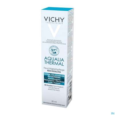 Vichy Aqualia/thermal/2018 Feuchtigkeitspflege Dynamisch Trocken Hauttube 30ml, A-Nr.: 4838065 - 01