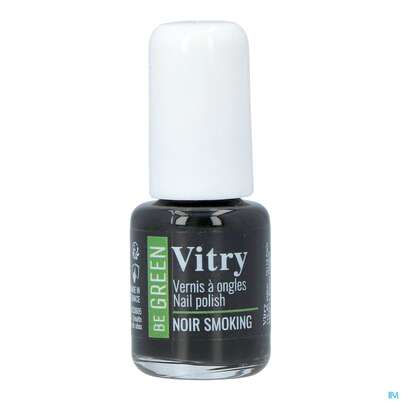 Sie sehen eine Packung Vitry Be Nagellack 109 Noir Smo Vgree 6ml, Produktbild: 01 Vitry Be Nagellack 109 Noir Smo Vgree 6ml, A-Nr.: 5455550 - 01