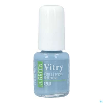 Sie sehen eine Packung Vitry Be Nagellack 118 Azur Vgree 6ml, Produktbild: 01 Vitry Be Nagellack 118 Azur Vgree 6ml, A-Nr.: 5455662 - 01