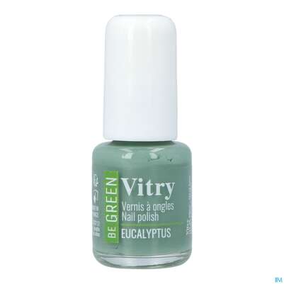 Sie sehen eine Packung Vitry Be Nagellack 120 Eucalyptus Vgree 6ml, Produktbild: 01 Vitry Be Nagellack 120 Eucalyptus Vgree 6ml, A-Nr.: 5455685 - 01