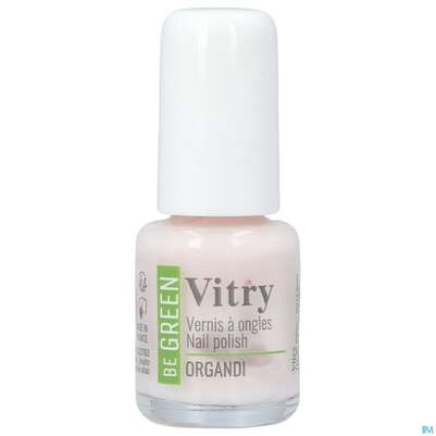 Sie sehen eine Packung Vitry Be Nagellack 25 Organdi Vgree 6ml, Produktbild: 02 Vitry Be Nagellack 25 Organdi Vgree 6ml, A-Nr.: 5454639 - 02