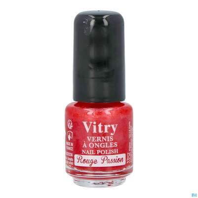 Sie sehen eine Packung Vitry Nagellack 51 Passion Red 4ml, Produktbild: 02 Vitry Nagellack 51 Passion Red 4ml, A-Nr.: 4628646 - 02