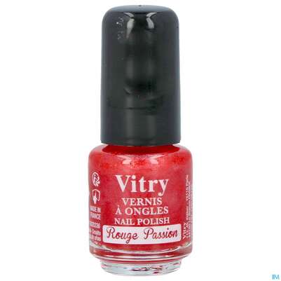 Sie sehen eine Packung Vitry Nagellack 51 Passion Red 4ml, Produktbild: 03 Vitry Nagellack 51 Passion Red 4ml, A-Nr.: 4628646 - 03