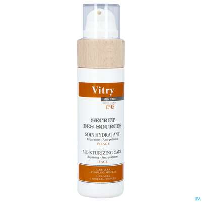 Sie sehen eine Packung Vitry Secret Des Sources – Feuchtigkeitspflege 100ml, Produktbild: 01 Vitry Secret Des Sources – Feuchtigkeitspflege 100ml, A-Nr.: 4785067 - 01