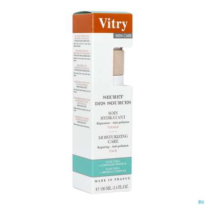 Sie sehen eine Packung Vitry Secret Des Sources – Feuchtigkeitspflege 100ml, Produktbild: 03 Vitry Secret Des Sources – Feuchtigkeitspflege 100ml, A-Nr.: 4785067 - 03