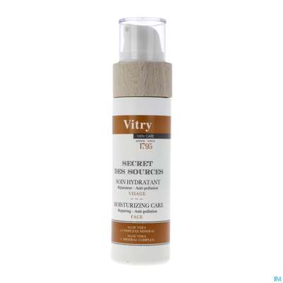 Sie sehen eine Packung Vitry Secret Des Sources – Feuchtigkeitspflege 100ml, Produktbild: 06 Vitry Secret Des Sources – Feuchtigkeitspflege 100ml, A-Nr.: 4785067 - 06