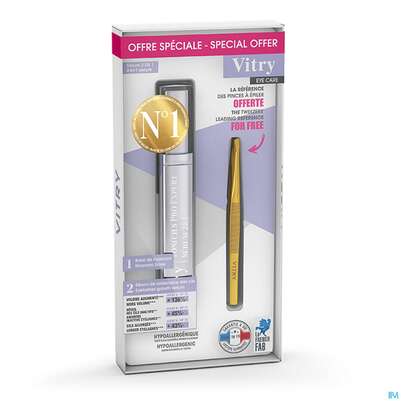 Sie sehen eine Packung Vitry Toni’cils Pro Expert Serum 2 En 1 + Kostenlos Pinzette 1pc, Produktbild: 01 Vitry Toni’cils Pro Expert Serum 2 En 1 + Kostenlos Pinzette 1pc, A-Nr.: 5211026 - 01