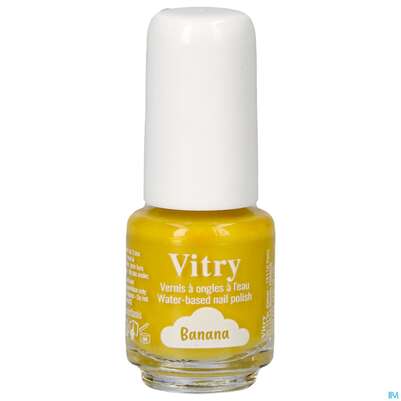 Sie sehen eine Packung Vitry Wasser-nagellack Banana 4ml, Produktbild: 02 Vitry Wasser-nagellack Banana 4ml, A-Nr.: 5820624 - 02