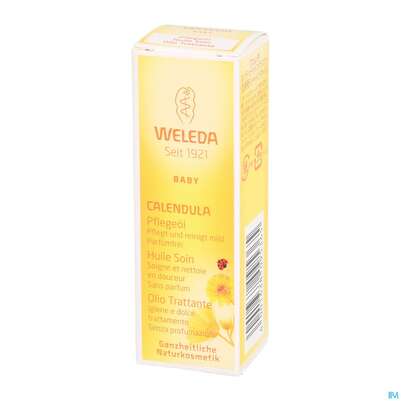 Sie sehen eine Packung Weleda Calendula Pflege-oel Unparfuemiert 10ml, Produktbild: 02 Weleda Calendula Pflege-oel Unparfuemiert 10ml, A-Nr.: 3935056 - 02