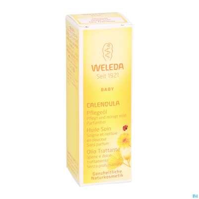 Sie sehen eine Packung Weleda Calendula Pflege-oel Unparfuemiert 10ml, Produktbild: 03 Weleda Calendula Pflege-oel Unparfuemiert 10ml, A-Nr.: 3935056 - 03
