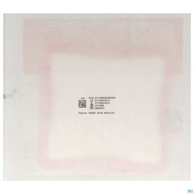 Wundauflagen Allevyn Gentle Border Haftend +silikonkleber 17,5x17,5cm 10st, A-Nr.: 3748093 - 05