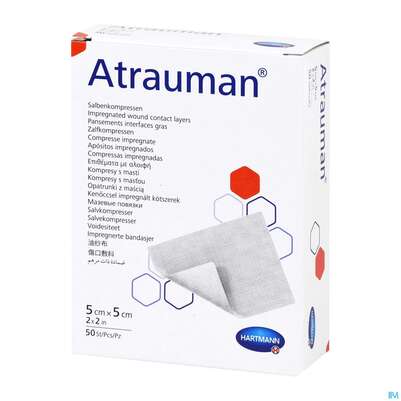 Wundauflagen Atrauman Salbenvlies Wirkstofffr Steril 5x 5cm 50st, A-Nr.: 1708876 - 04