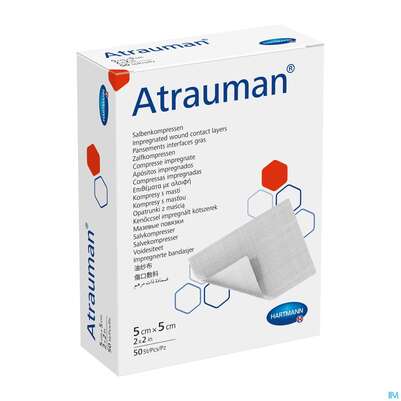 Wundauflagen Atrauman Salbenvlies Wirkstofffr Steril 5x 5cm 50st, A-Nr.: 1708876 - 05
