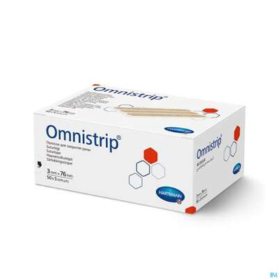 Wundnahtstreifen Omnistrip Steril 3mmx 76mm 250st, A-Nr.: 2983136 - 03
