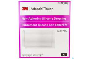 Wundverband Adaptic/silikon Touch Nicht Haftend 12,7x 15cm Nr Tch503 10st, A-Nr.: 3837218 - 01