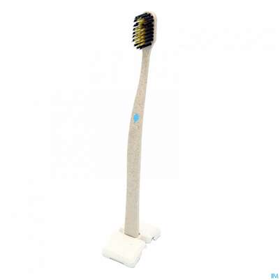Zahnbuersten Mundholz Novacare Gold Blau 1st, A-Nr.: 5429587 - 01