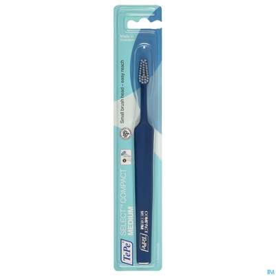 Sie sehen eine Packung Zahnbuersten Tepe Select Compact Medium 1st, Produktbild: 03 Zahnbuersten Tepe Select Compact Medium 1st, A-Nr.: 3118506 - 03