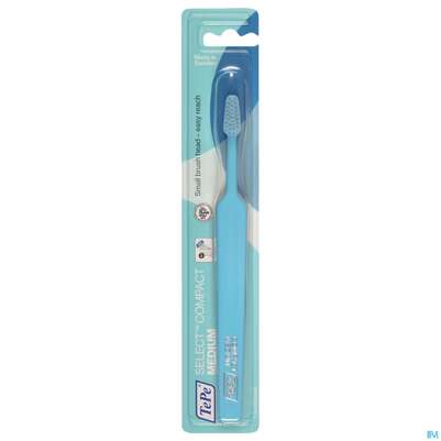 Sie sehen eine Packung Zahnbuersten Tepe Select Compact Medium 1st, Produktbild: 04 Zahnbuersten Tepe Select Compact Medium 1st, A-Nr.: 3118506 - 04