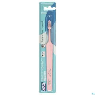 Sie sehen eine Packung Zahnbuersten Tepe Select Compact Medium 1st, Produktbild: 06 Zahnbuersten Tepe Select Compact Medium 1st, A-Nr.: 3118506 - 06