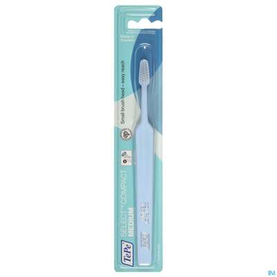 Sie sehen eine Packung Zahnbuersten Tepe Select Compact Medium 1st, Produktbild: 08 Zahnbuersten Tepe Select Compact Medium 1st, A-Nr.: 3118506 - 08