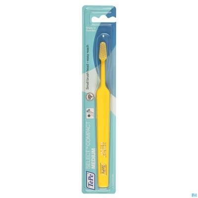 Sie sehen eine Packung Zahnbuersten Tepe Select Compact Medium 1st, Produktbild: 10 Zahnbuersten Tepe Select Compact Medium 1st, A-Nr.: 3118506 - 10