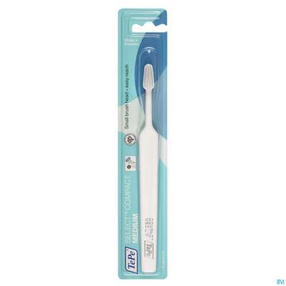 Sie sehen eine Packung Zahnbuersten Tepe Select Compact Medium 1st, Produktbild: 11 Zahnbuersten Tepe Select Compact Medium 1st, A-Nr.: 3118506 - 11