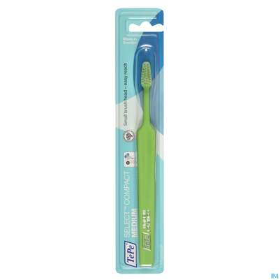 Sie sehen eine Packung Zahnbuersten Tepe Select Compact Medium 1st, Produktbild: 15 Zahnbuersten Tepe Select Compact Medium 1st, A-Nr.: 3118506 - 15