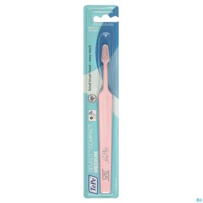 Sie sehen eine Packung Zahnbuersten Tepe Select Compact Medium 1st, Produktbild: 16 Zahnbuersten Tepe Select Compact Medium 1st, A-Nr.: 3118506 - 16