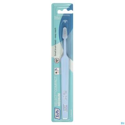Sie sehen eine Packung Zahnbuersten Tepe Select Compact Medium 1st, Produktbild: 17 Zahnbuersten Tepe Select Compact Medium 1st, A-Nr.: 3118506 - 17