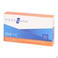 Sie sehen eine Packung Zink Lutschtabl +c Menssana 30st, Produktbild: 02 Zink Lutschtabl +c Menssana 30st, A-Nr.: 3486658 - 02