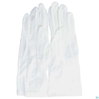Sie sehen eine Packung Zwirnhandschuhe Rauscher Gr 11 2st, Produktbild: 01 Zwirnhandschuhe Rauscher Gr 11 2st, A-Nr.: 1100867 - 01