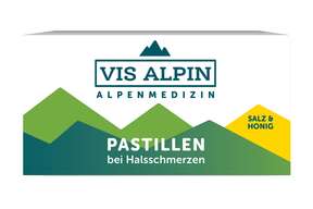 VIS ALPIN Alpensalzpastillen Honig, A-Nr.: 4771272 - 01