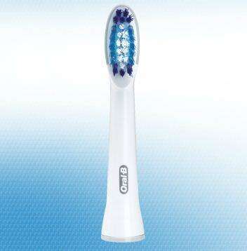 Sie sehen eine Packung Braun Oral-B Ersatzzahnbürste Pulsonic, Produktbild: 02 Braun Oral-B Ersatzzahnbürste Pulsonic, A-Nr.: 3480897 - 02
