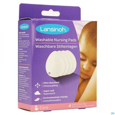 Stilleinlagen Lansinoh Waschbar Tropfenform 4st, A-Nr.: 4253755 - 03