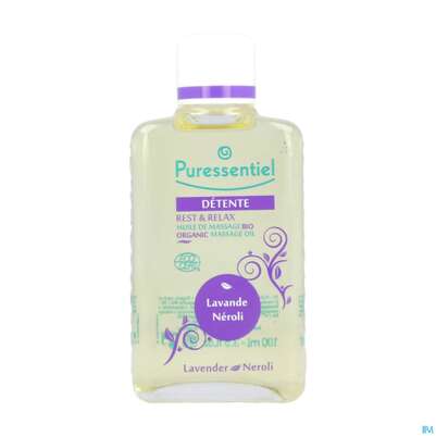 Sie sehen eine Packung Massage Oel Puressentiel Entspannung 100ml, Produktbild: 04 Massage Oel Puressentiel Entspannung 100ml, A-Nr.: 3833930 - 04