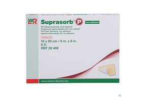 Schaumverband Pu-suprasorb Steril P Nichtklebend 15x 20cm 5st, A-Nr.: 2575590 - 01
