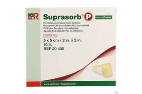 Schaumverband Pu-suprasorb Steril P Nichtklebend 5x 5cm 10st, A-Nr.: 2575555 - 01