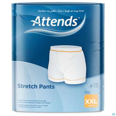 Inkontinenz Attends Stretch Pants Netzhosen Xxl 150st, A-Nr.: 3429637 - 01