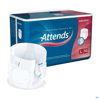 Inkontinenz Attends Trainingshosen Adjustable L 10 84st, A-Nr.: 4146686 - 02