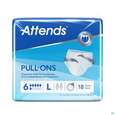Sie sehen eine Packung Inkontinenz Attends/pull-ons Pants/einmalhosen 6 Large 18st, Produktbild: 01 Inkontinenz Attends/pull-ons Pants/einmalhosen 6 Large 18st, A-Nr.: 5603832 - 01
