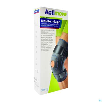 Kniegelenksbandagen Actimove/sport/+pelotte Gr M Oben 40,5-46cm 75594 1st, A-Nr.: 5263230 - 02