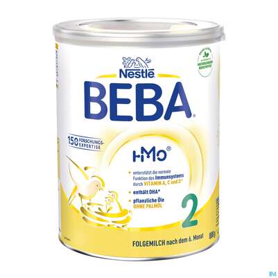 Sie sehen eine Packung Beba 2 Nach Dem 6. Monat 12576120 800g, Produktbild: 01 Beba 2 Nach Dem 6. Monat 12576120 800g, A-Nr.: 1889435 - 01